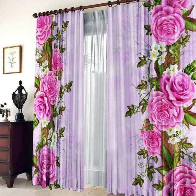  12 Floral Curtains to Fascinate You