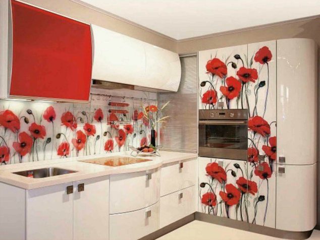 Awesome 3D Stickers for Interior Walls kuhnya 10 634x476 Awesome 3D Stickers for Interior Walls