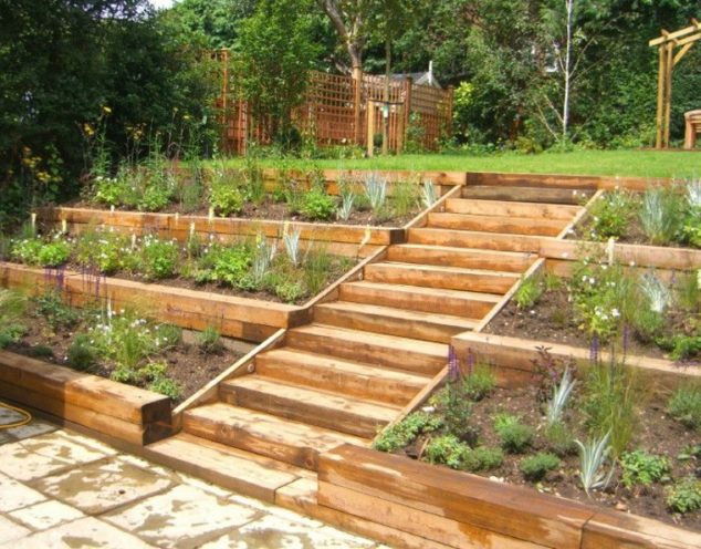 Outstanding Terraced Garden to Make Your Own Paradise los jardines terrazas modernas 634x496 Outstanding Terraced Garden to Make Your Own Paradise