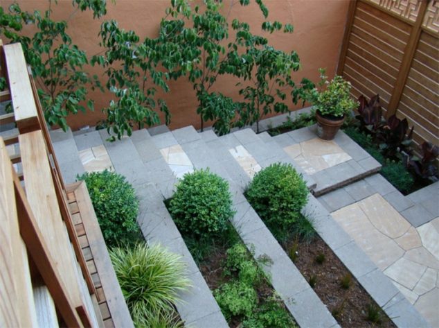 originales terrazaspatio moderno 634x473 Outstanding Terraced Garden to Make Your Own Paradise