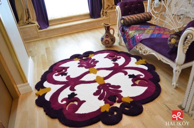 The Most Amazing Carpets and Rugs to Make You Say WOW ozel tasarC4B1m yuvarlak hali 768x509 634x420 The Most Amazing Carpets and Rugs to Make You Say WOW