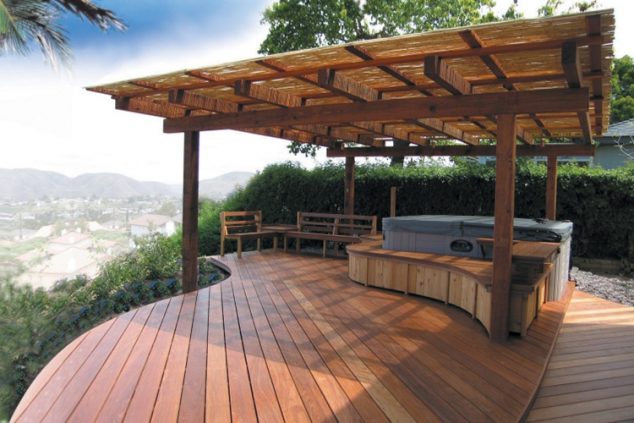 15 Comfortable Garden Decking for Reading Books pictures of garden decking ideas 634x423 15 Comfortable Garden Decking for Reading Books