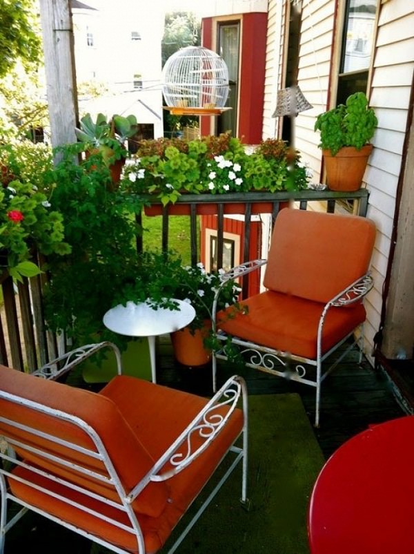 15 Smart Balcony Garden Ideas That are Awesome small balcony 11 15 Smart Balcony Garden Ideas That are Awesome
