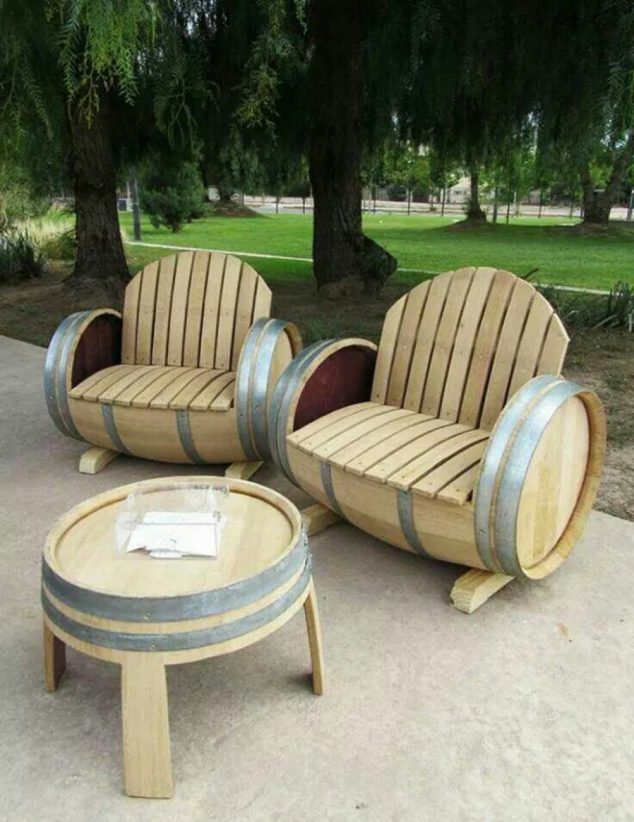 0 1424795766 1424795584 d601bd573173ce4940b5724cae89173b 634x822 Top and Creative Ideas About Reusing the Old Wine Barrels