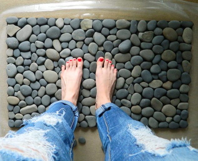 TOP 15 Beautiful Ways to Decorate the House With Pebble Crafts 10 Pebbles DIY ideas Image 1 634x516 TOP 15 Beautiful Ways to Decorate the House With Pebble Crafts