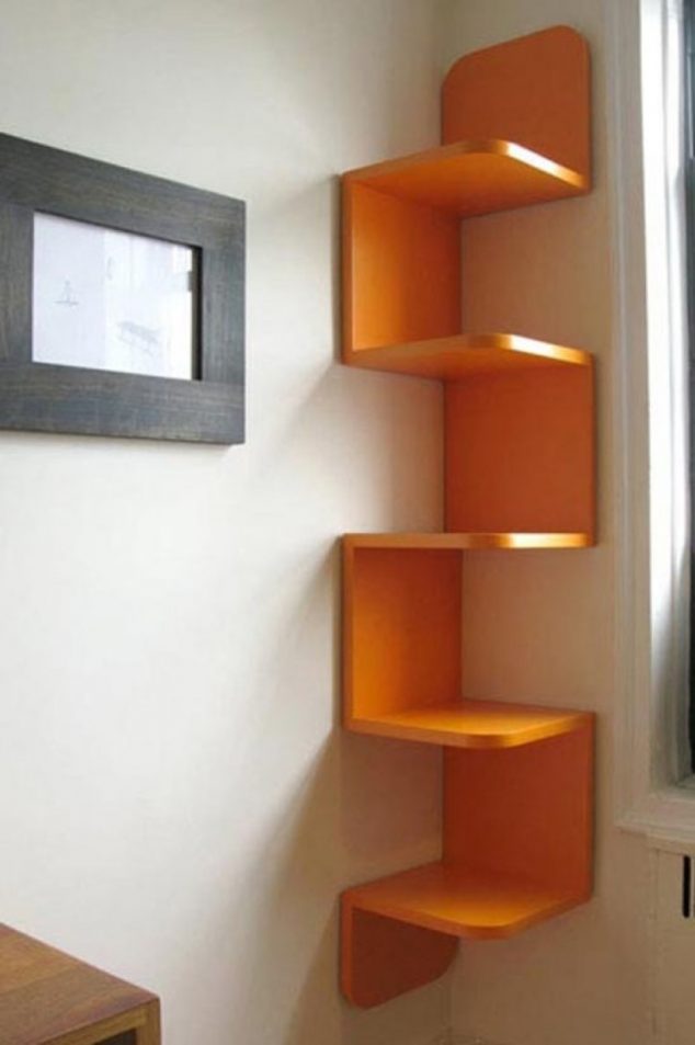 15 Impressive Corner Wall Shelves 1446546692947355745 634x953 15 Impressive Corner Wall Shelves