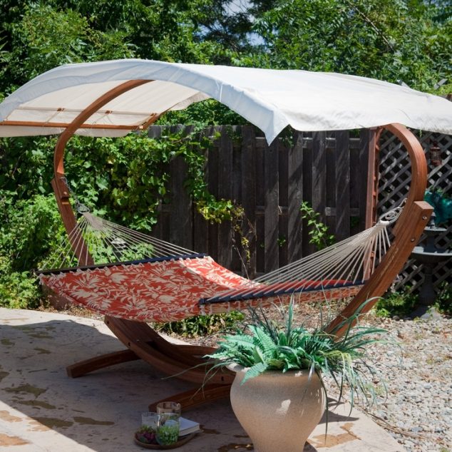 157bc8cb6f654a0e9a62d5cb3987d782 634x634 17 Backyard Hammock Ideas Adding Cozy Accent to Outdoor Place