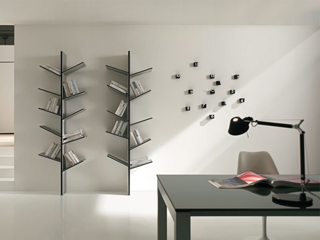 Modern Bookshelves That Will Drive You Crazy 1ec58e52283fb44bff7a7888f2e54ac8 634x476 Modern Bookshelves That Will Drive You Crazy