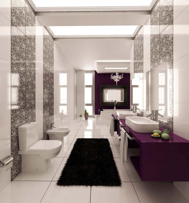 15 Marvelous and Luxury Bathroom Ideas 4fe27c5e0bba26b2d189c4262b4768f6 634x682 15 Marvelous and Luxury Bathroom Ideas