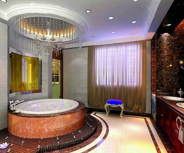 50 Magnificent Luxury Master Bathroom Ideas 5 634x528 15 Marvelous and Luxury Bathroom Ideas