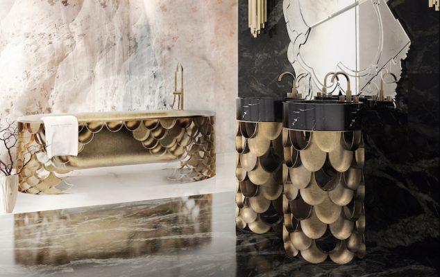 15 Marvelous and Luxury Bathroom Ideas 50 Magnificent Master Bathroom Ideas 1 634x400 15 Marvelous and Luxury Bathroom Ideas
