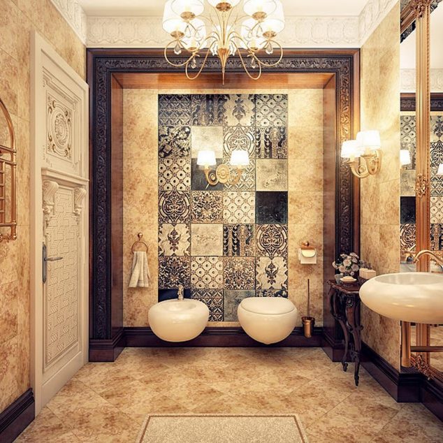 15 Marvelous and Luxury Bathroom Ideas 76 634x634 15 Marvelous and Luxury Bathroom Ideas