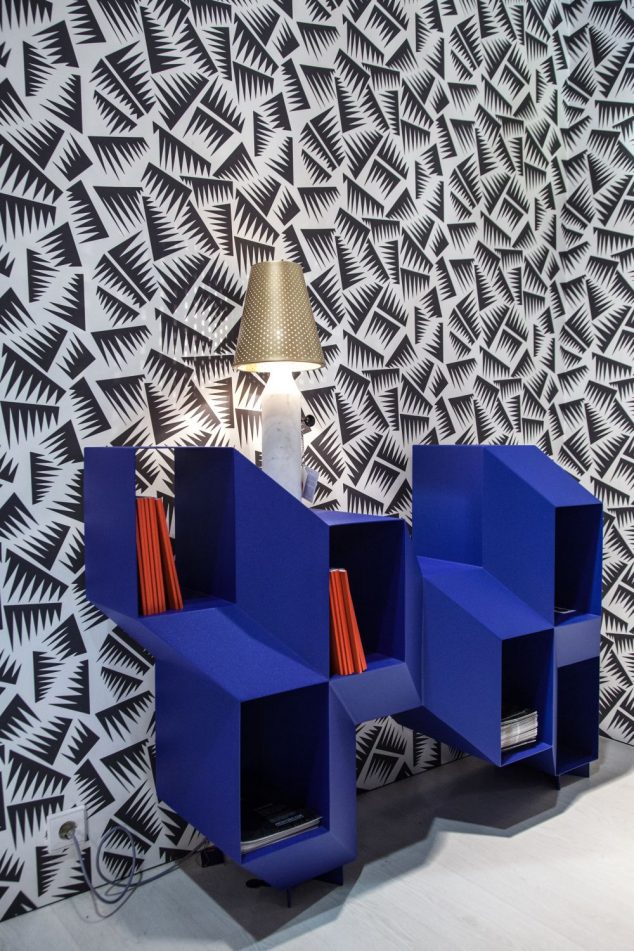 Modern Bookshelves That Will Drive You Crazy Charles Kalpakian 3D Bookshelf 634x951 Modern Bookshelves That Will Drive You Crazy