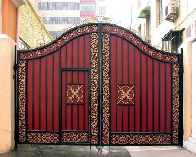 Modern Gate Designs That Will Add Glam To Your Home  634x507 15 of Our Favorite And Unique Gate Design