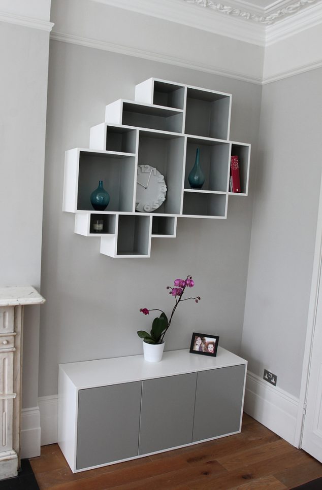 Modern bookcase 1 634x966 Modern Bookshelves That Will Drive You Crazy