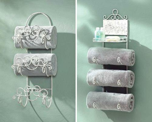 Simple Design of Bathroom Towel Rack 15 of The Most Creative Bathroom Towel Storage