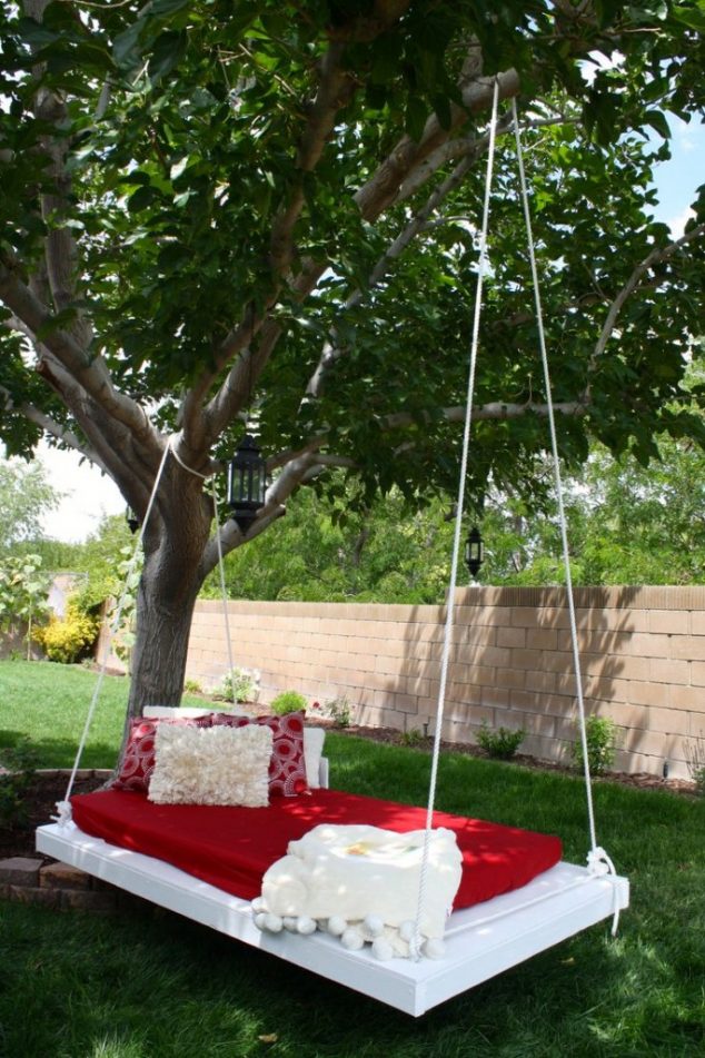 TreeDayBed 683x1024 634x951 17 Backyard Hammock Ideas Adding Cozy Accent to Outdoor Place