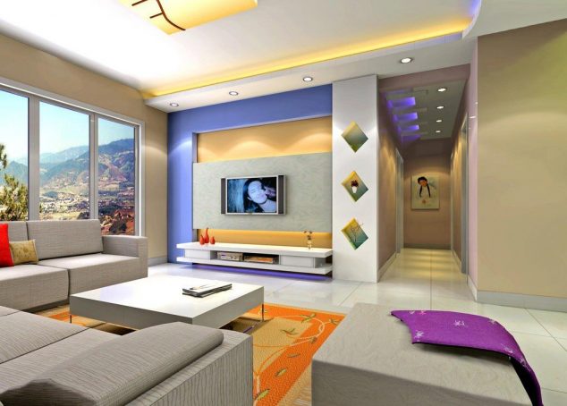 Awesome Living Room Idea That Will Make Your Fantasy Reality antalya tavan dekorasyon aydinlatma modelleri 34 634x454 Awesome Living Room Idea That Will Make Your Fantasy Reality