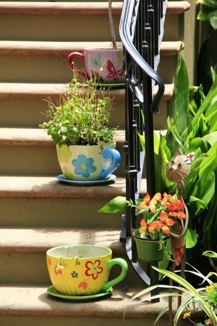 15 Tiny and Lovely DIY Garden in a Coffee Mug b1d81740667ef66a433536c6e6aea827 15 Tiny and Lovely DIY Garden in a Coffee Mug