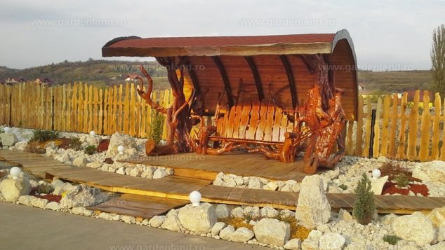Amazing Rustic Benches That All World Talks About banca cu acoperis semirotund bnc 018 qTMeRO 634x357 Amazing Rustic Benches That All World Talks About