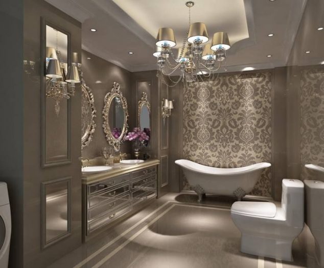 15 Marvelous and Luxury Bathroom Ideas be65e81d4a6a1d60de5885c487890098 634x526 15 Marvelous and Luxury Bathroom Ideas