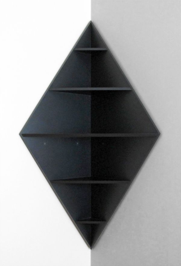 15 Impressive Corner Wall Shelves corner shelf bluestuff1 15 Impressive Corner Wall Shelves