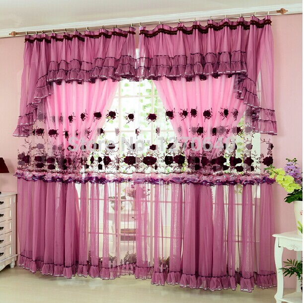 embroidery on curtains for two windows next to each other in bedroom for girls 16 of The Most Amazing Curtains Styles