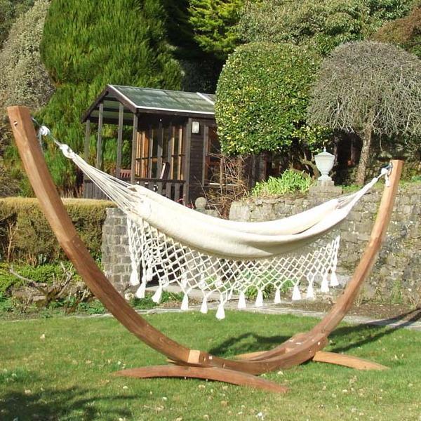 hammock bed backyard ideas garden designs 25 17 Backyard Hammock Ideas Adding Cozy Accent to Outdoor Place