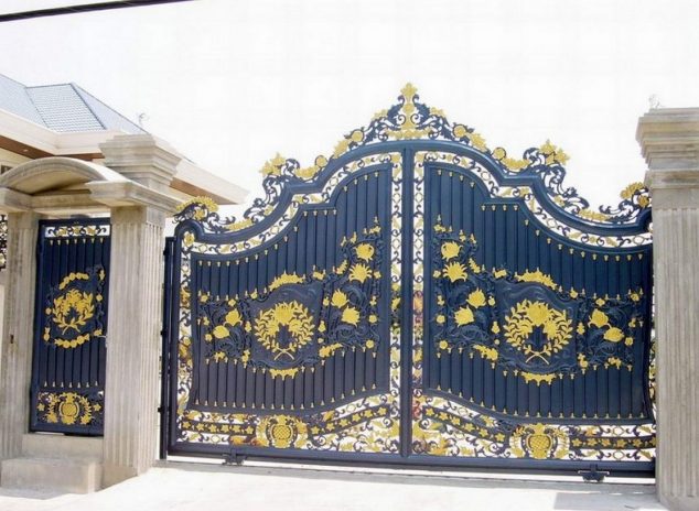 15 of Our Favorite And Unique Gate Design home gate design 634x464 15 of Our Favorite And Unique Gate Design
