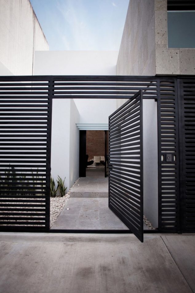 40 Modern Entrances Designed To Impress featured on architecture beast 03 634x954 17 Mind Boggling Gate Ideas You Must See