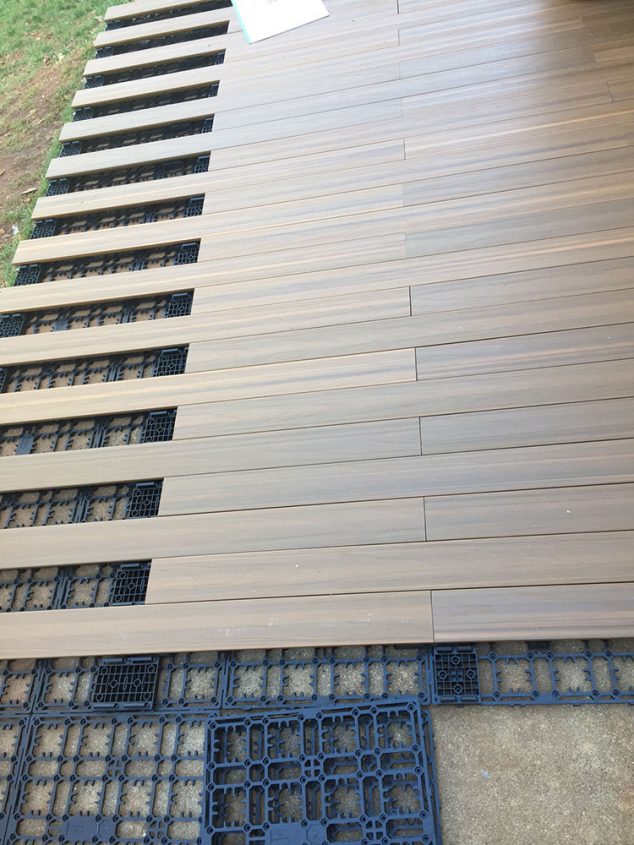 If You Are Looking to Build Deck Flooring on a Concrete LifestyledAtlanta HowTo 5 634x845 If You Are Looking to Build Deck Flooring on a Concrete