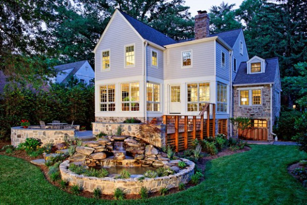 You Really Need a Relaxing Backyard Waterfall Waterfalls 8 620x413 You Really Need a Relaxing Backyard Waterfall