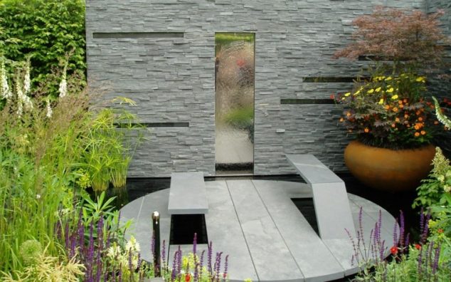The Top 14 Garden Design to Make the Best of Your Outdoor Place diseC3B1o moderno jardines pequeC3B1os 634x396 The Top 14 Garden Design to Make the Best of Your Outdoor Place