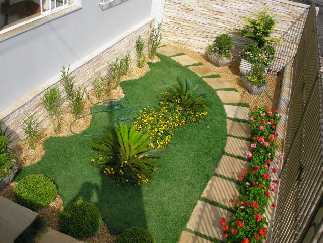 The Top 14 Garden Design to Make the Best of Your Outdoor Place jardins residenciais para frente de casa 6 634x476 The Top 14 Garden Design to Make the Best of Your Outdoor Place