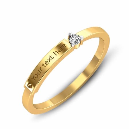 Personalized name ring Ace Your Jewellery Game, Collect Personalized Jewellery